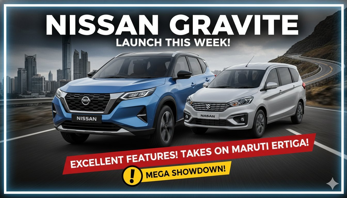 Nissan Gravite MPV की एक्सटीरियर इमेज।