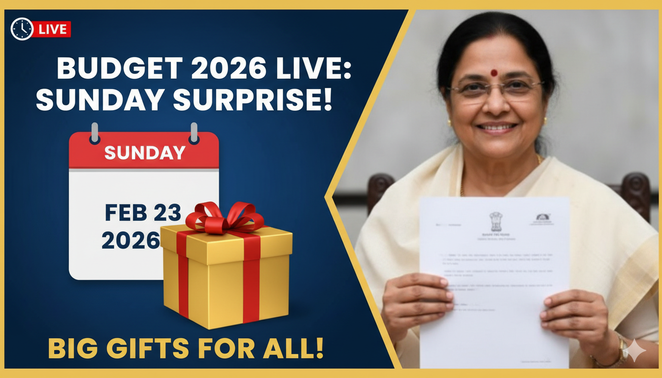 केंद्रीय वित्त मंत्री निर्मला सीतारमण बजट 2026 पेश करती हुईं संसद में