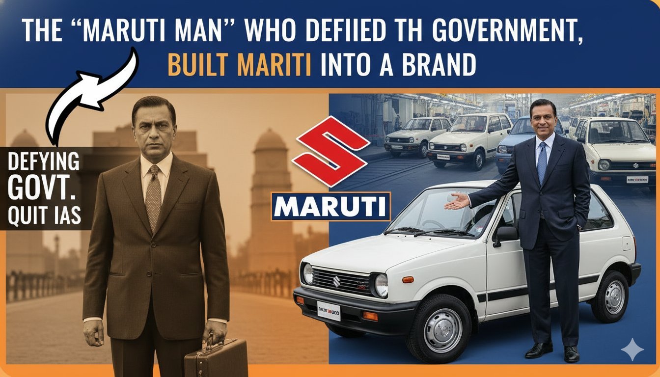 आरसी भार्गव, मारुति सुजुकी के चेयरमैन जिन्होंने IAS छोड़कर कंपनी को भारत का सबसे बड़ा कार ब्रांड बनाया